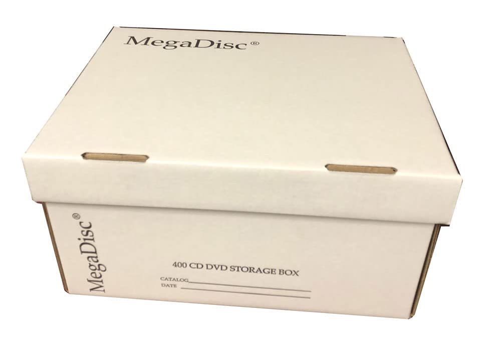 Amazon.com: MegaDisc New 400 CD DVD Blu Ray Discs Holder Eco